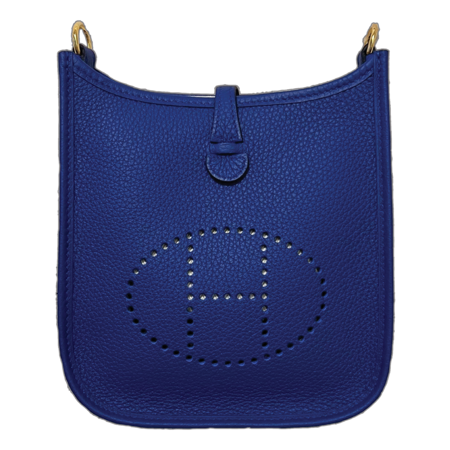 Hermès Evelyne TPM Bleu Royal Gold Hardware