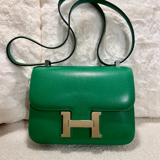 Hermès Constance 24 Bamboo with Palladium Hardware